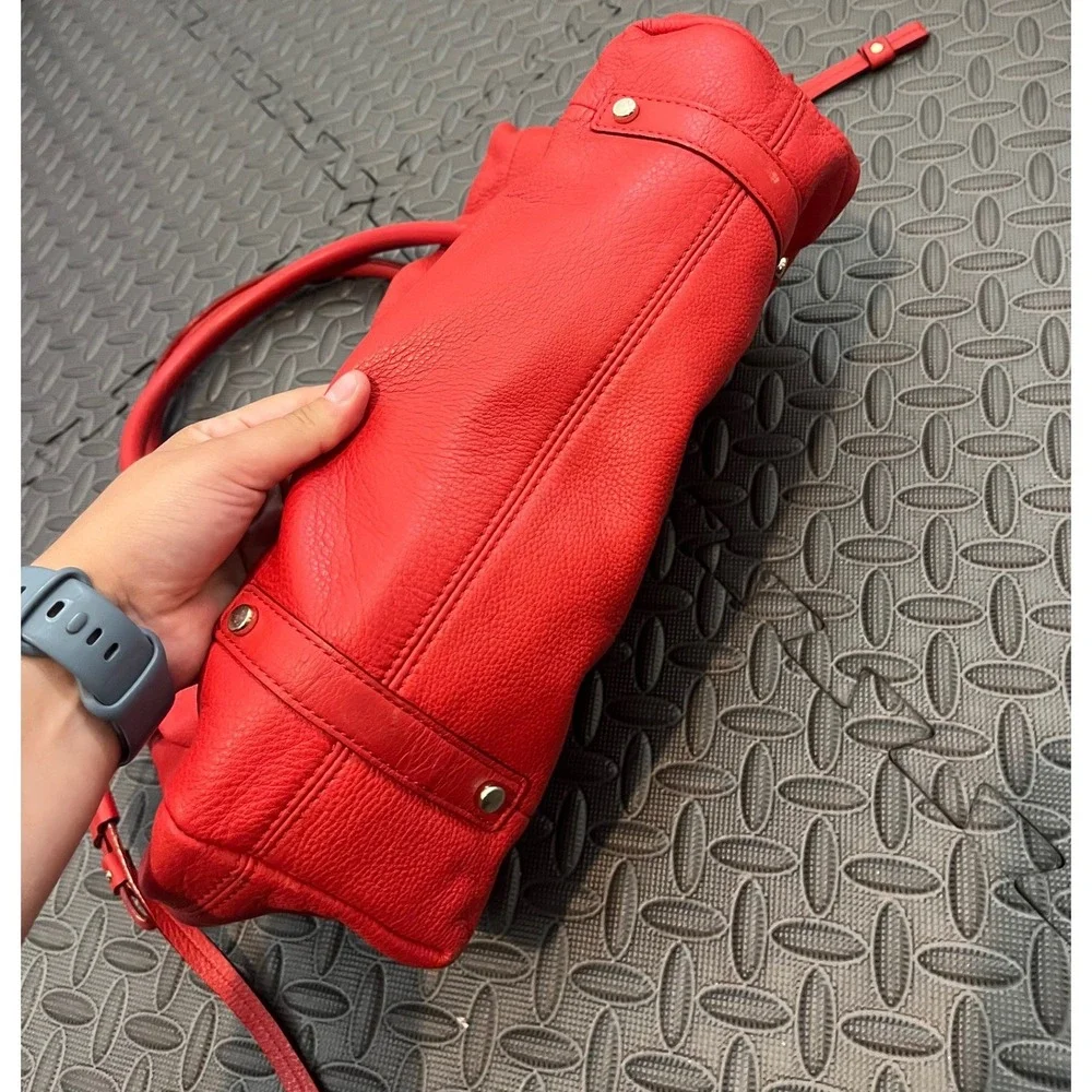 Kate Spade NY‎ Westbury Drawstring Opus POPPY RED Shoulder Handbag Retail $398